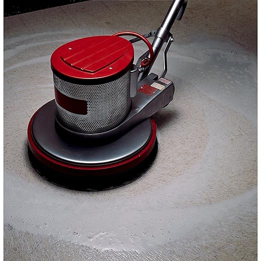 3M High Productivity Floor Pad 7300, 16", Removes Old Floor Finish, Dirt and Buildup