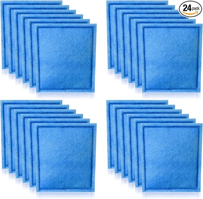 24 Pack Aquarium Filter Replacements for EZ-Change #3 Replacements for Marineland Rite-Size C Compatible with 20-40/30-60 Gallon Fish Tank Power Filters Penguin 200B 350B 170B 330B 275 and 375