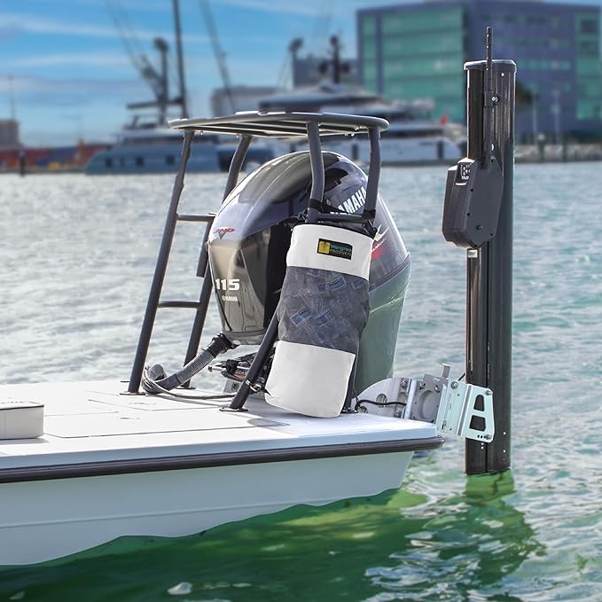 Mangrove Products: Portable Boat Trash Can, Reusable Trash Bag, Boating Equipment, Boat Storage, Boat Accessories Marine, Pontoon Boat Accessories, Fishing, Sandbar, RV, or Camping