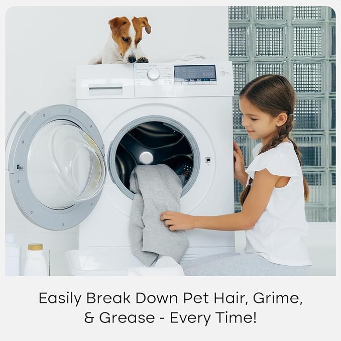 Uproot Clean Laundry Sheets Ultra - 90 Pack - Fresh Scent: Extra-Large Enzyme-Powered Laundry Detergent Sheets Made in USA - Eliminate Clinging Fur, Pet Odors, & Messy Residue - Up to 180 Loads