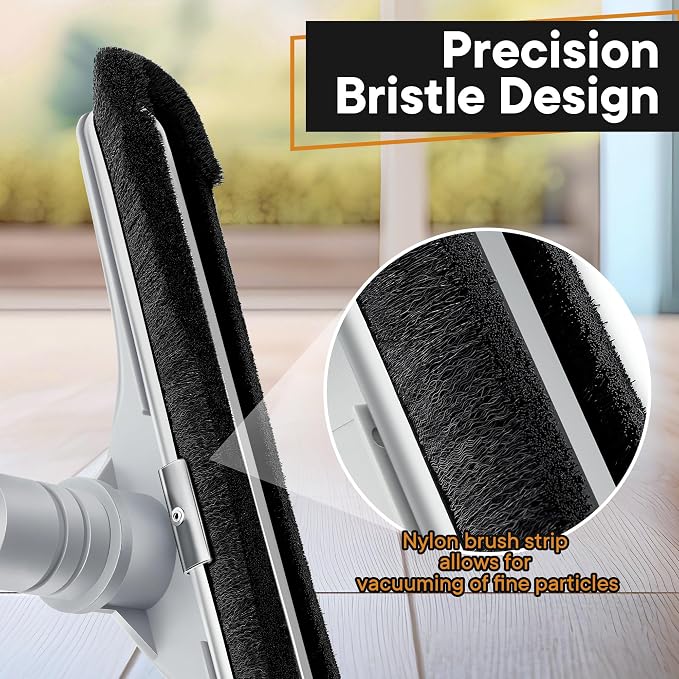 Replacement Floor Tool Compatible with ProTeam 101446 E-Z Glide Backpack Vacuum,Compatible with Hoover C2401, 14" Multi-Surface Brush for Commercial Cleaner(1 Pack,Nylon Brush Pro)