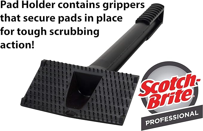 3M Scotch-Brite Multi-Purpose Pad Holder 405-R, 4.7 in x 2.8 in x 16 in, 1/Case (Pack of 5)