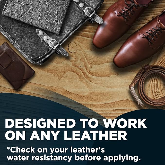 FORTIVO Leather Mink Oil, Color Restorer, Scratch Remover, Couch Paint and Leather Repair Kit for Couches