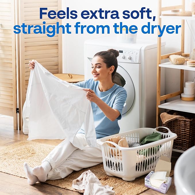 Earth Breeze Fragrance Free Laundry Detergent & Dryer Sheets Bundle – 3PK Laundry (180 Loads) + 2PK Dryer Sheets (120 Loads) – Made in USA, Hypoallergenic