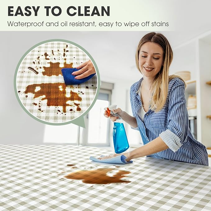 Drawer and Shelf Liner, Non-Slip Kitchen Cabinet Liners Non-Adhesive Thick Strong Grip Waterproof Washable Mats Protect Dresser Shelves Cupboard Bathroom Cabinets, Yellow Plaid, 18 in X 30 FT