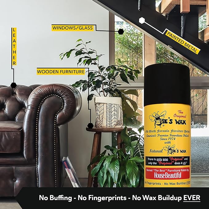 The Original Bee's Wax Old World Formula Furniture Polish - 3 Pack