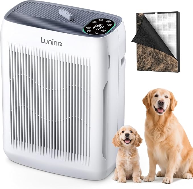 Air Purifiers for Home Large Room up to 3000 Ft² | Pet Air Purifier with Auto Mode, 4 Fan Speeds, Aromatherapy, H13 HEPA Washable Filter for Allergies, Pet Hair, Smoke, Pollen