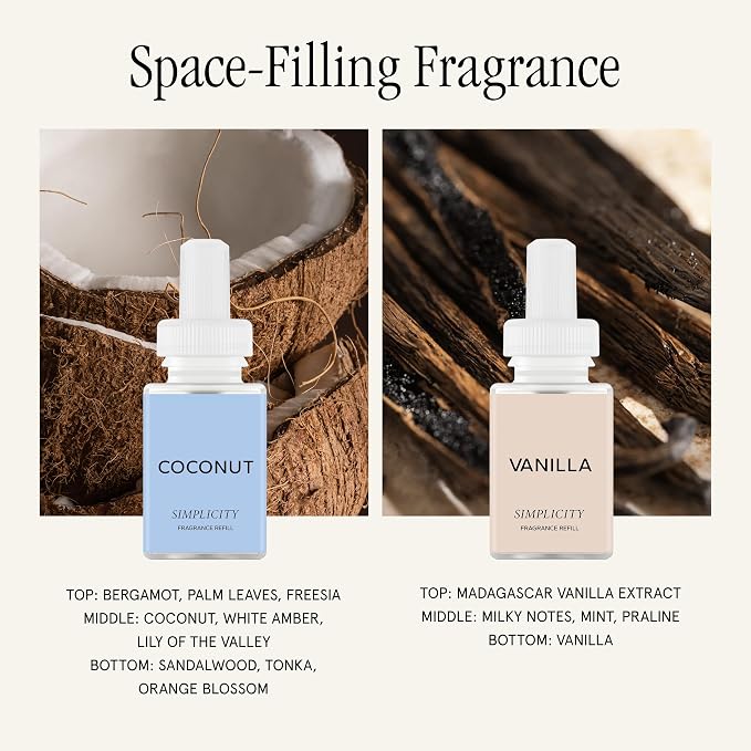 Pura 5 Brand Set - Simplicity Coconut and Vanilla