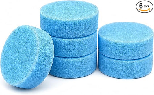 Goddard's 2.25 Inch Round Sponge Applicator, Pack of 6