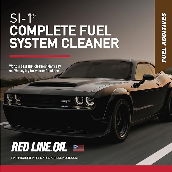 Red Line 60102 SI-1 Complete Fuel System Cleaner, Cleans and Prevents Corrosion in Fuel Systems, Cleans Injectors, Carburetors, Valve and Combustion Chamber Deposits - (1 Pack - 4 oz)