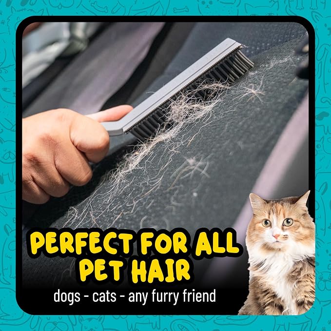 Chemical Guys Pets Bundle, Car Interior Cleaning Kit for Dog and Cat Owners with Furbidden Pet Stain and Odor Remover, Interior Detailing Brush, and Microfiber Towel for Cars, Trucks, and SUVs
