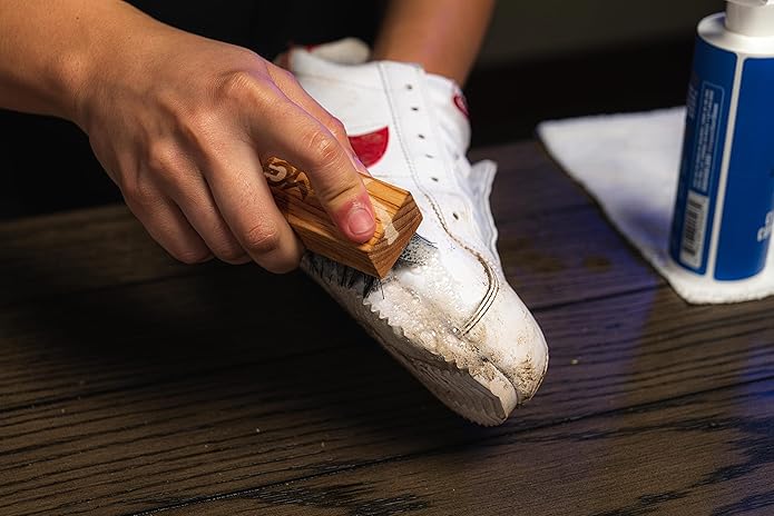 Shoe MGK Clean & Protect Shoe Care Kit Shoe Cleaner & Conditioner, Water & Stain Repellent, and Brush