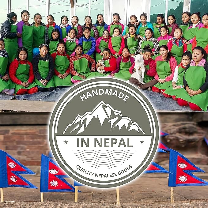 Wool Dryer Balls 6-Pack 100% Natural New Zealand Wool, Handmade in Nepal Reusable Laundry Balls, Faster Drying, Softer Clothes, Anti-Static, Dryer Sheets Alternative (Sheep)