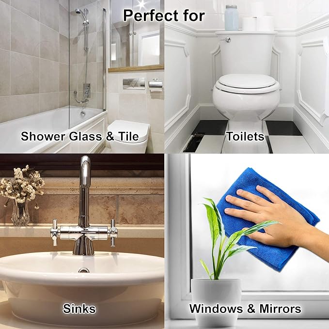 Invisible Shield- Glass Coating & Restorer Pack (10 oz) Cleaner & Glass Treatment for Showers & more