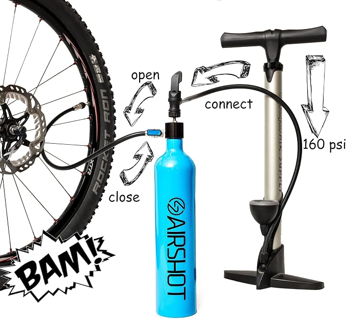 Tubeless Tire Inflator 1.15l