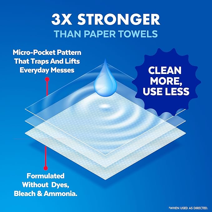 LYSOL Disinfecting Wipes, All Purpose Cleaner, Multi-Surface Antibacterial Cleaning Wipes, Household Cleaning Supplies, Dorm Essentials, Lemon & Lime Blossom Scent, 80 ct. (4 Pack)
