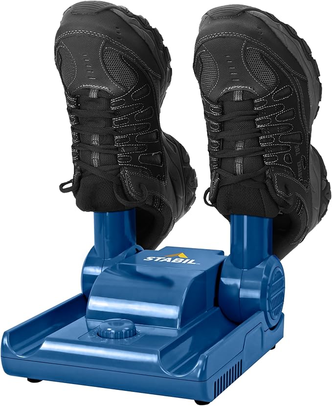 Stabil Dryer for Boots, Shoes, & Gloves with Articulating Ports, Blue