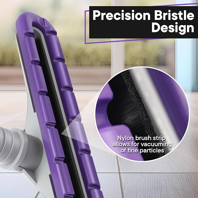 Replacement Floor Tool Compatible with ProTeam 101446 E-Z Glide Backpack Vacuum,Compatible with Hoover C2401, 14" Multi-Surface Brush for Commercial Cleaner (1 Pack,Nylon Brush)