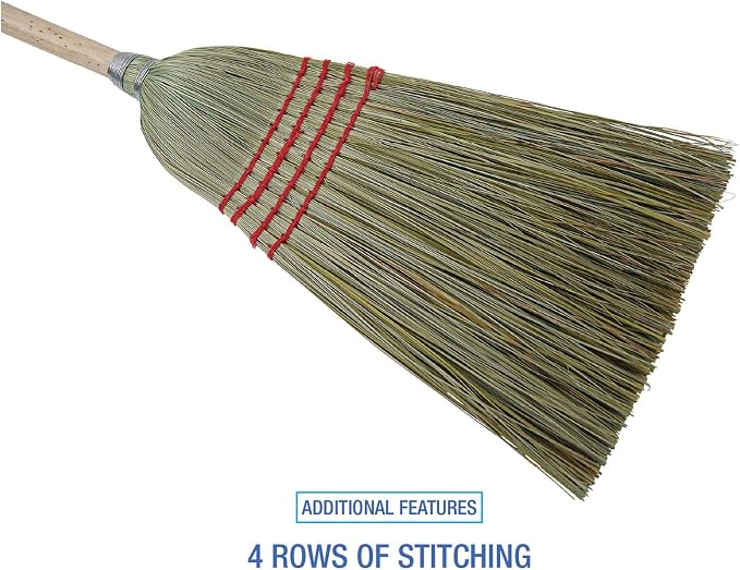 BROOM MAID MXDFBR WD HNDL