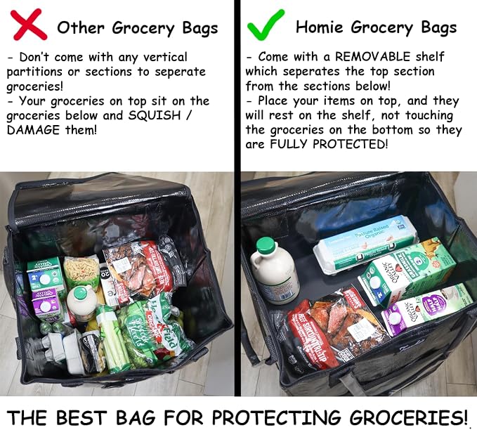 FRESHIE Insulated Food Delivery Bag with Cup Holders Drink Carriers Premium XXL, Great for Beverages, Grocery, Catering, DoorDash, Uber Eats, PostMates
