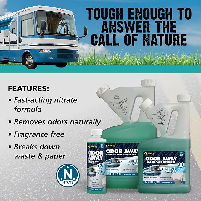 Star brite Odor Away Holding Tank Treatment - Nitrate Formula