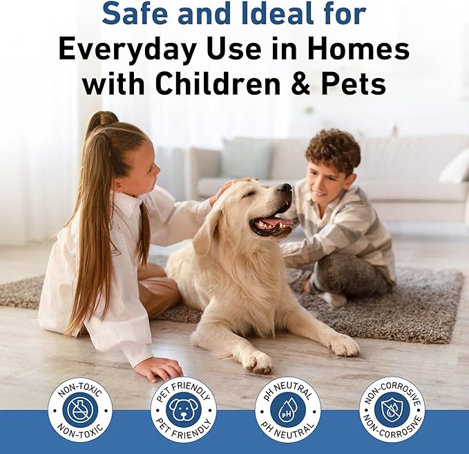 Creative Scents Multipurpose Enzyme Cleaner & Odor Remover | Super Concentrated for Floor, Carpet, Drain | Pet Urine Odor Eliminator | Enzyme Cleaner for Cat Urine & Dog Poop | 1 Gallon - Ocean Breeze