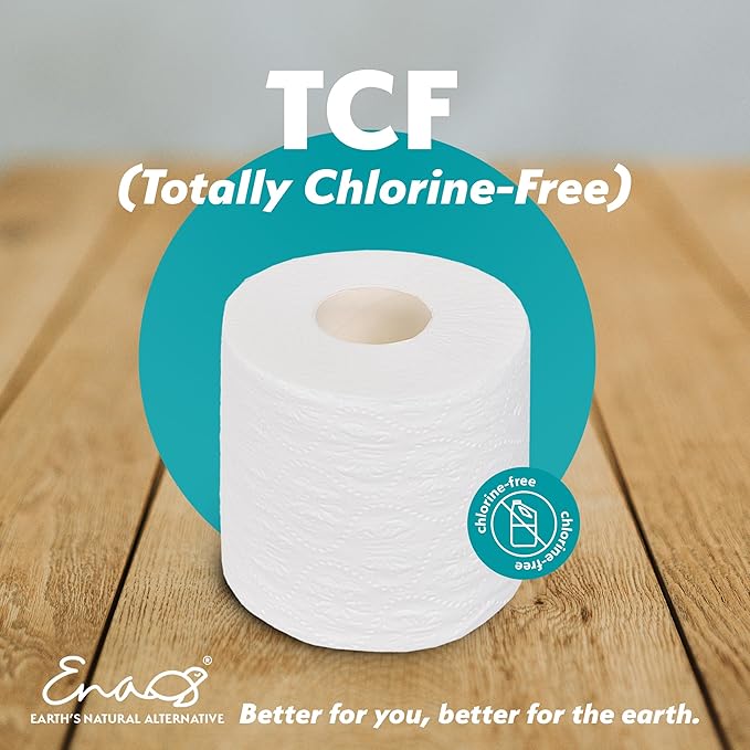 100% Bamboo Toilet Paper Bulk [2-ply, 450sheets, 24 Rolls] Tree free Bath Tissue, Biodegradable, Soft and Strong, Absorbent, Septic Safe, Eco Friendly, by Earth's Natural Alternative
