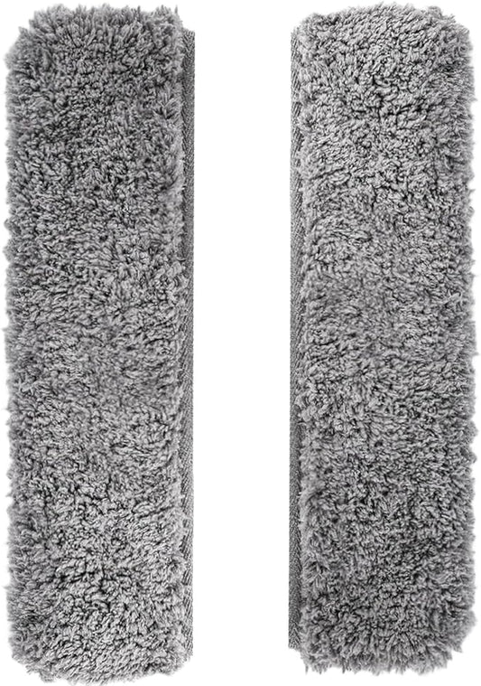 Microfiber Cloths for Window Squeegee Brush 2 Pack