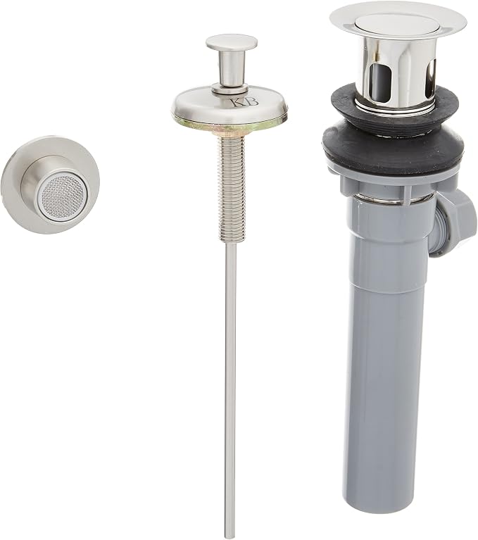 Kingston Brass KB8328NFL NuWave French Bidet Faucet, Brushed Nickel, 8 x 8 x 3