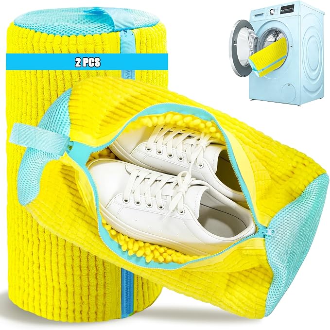 Shoe Washing Machine Bag Laundry Shoe Bags for Washer & Dryer Reusable Shoe Cleaning Bag for Sneaker Tennis Shoes