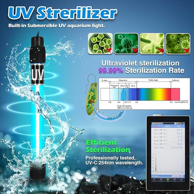 TARARIUM P10F Kit + Additional Filter Sponge