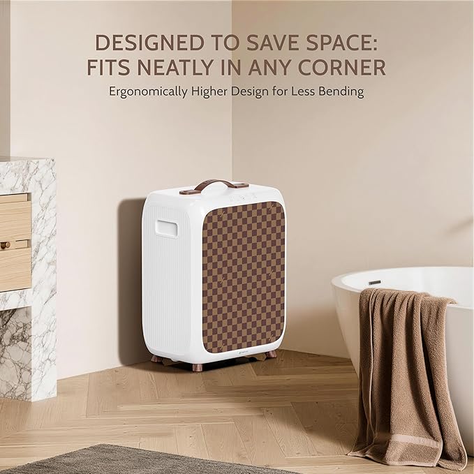 Keenray Towel Warmer Bucket, Luxury Rectangle Towel Warmer for Bathroom with Timer & Delay, Customized Fragrance, Child Lock, Fits 2 Large Towels, Blankets, Bathrobes, Ideal Gift for Him & Her