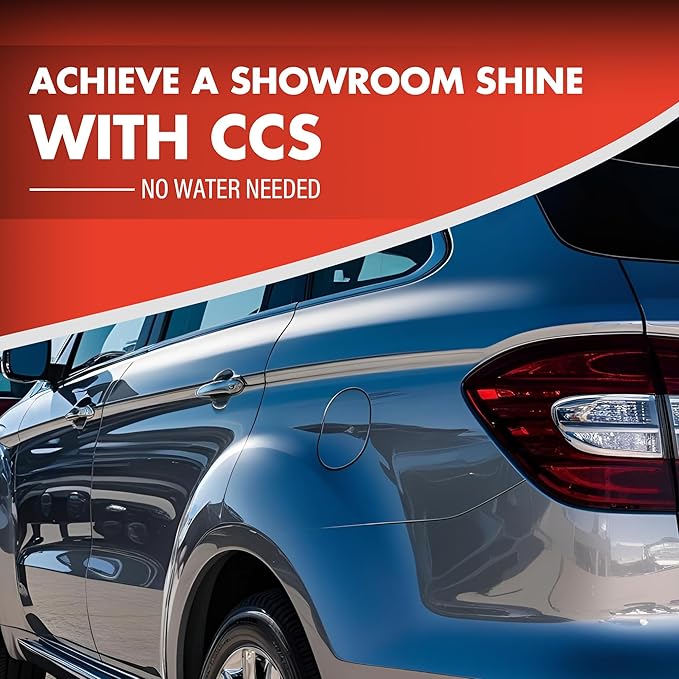 CCS Multi Surface Cleaner - Bug Remover for Motorcycles, Cars, Trucks, RVs, Boats - Polymer Chain Clear Coat Ceramic Alternative - Top Coat Shine and Protection Technology (32 oz)
