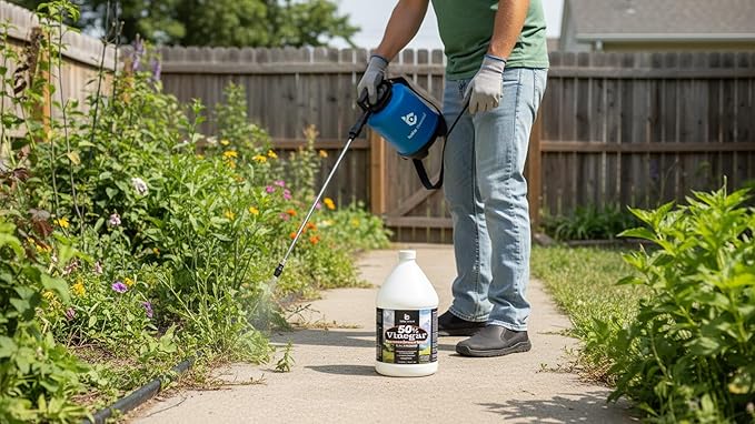 Belle Chemical 50% Pure Concentrated Vinegar – 12.5x Stronger – Indoor and Outdoor Cleaner (1 Gallon)