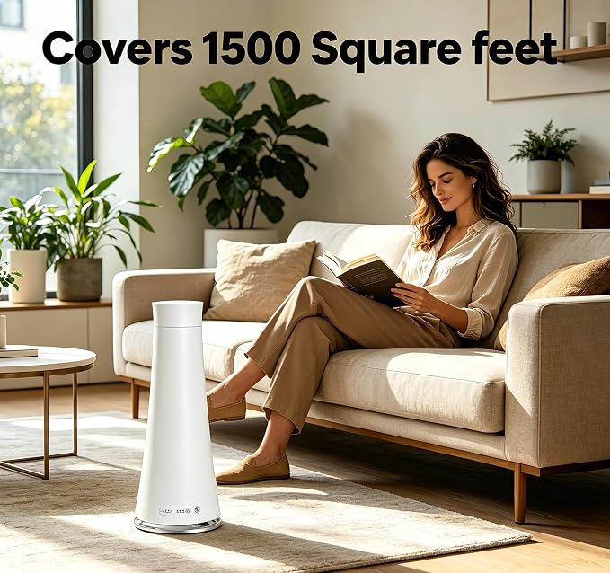 160ML Waterless Scent Diffuser Kit，Included 5 * 20ml Hotel Oils | 7-Color LED ,Remote control , Covers 1500 Square feet, Homes, Offices, Hotels, spas.