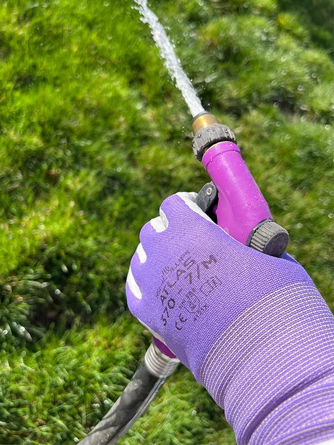 Women's Nitrile Gloves NT370 (4 Pack) Garden Gloves for Women Woman Gardeing working yardwork DIY