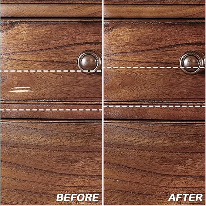 SEISSO Furniture Touch Up Markers, Wood Repair Kit for Furniture, 12 Colors Wood Touch Up Markers for Scratches, New Upgrade Furniture Repair Kit - Restore Wooden Table, Cabinet, Floors, Door