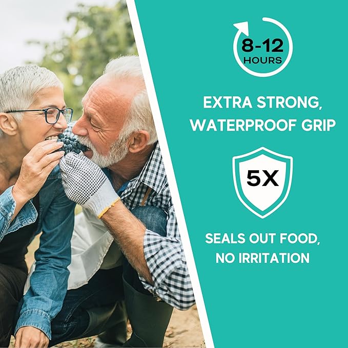 Avistar Extra Strong Denture Adhesive Cream (3 Pack, 4.2 Fl Oz) and Retainer Cleaning Tablets (150 Mint Flavor, 5 Months Supply)