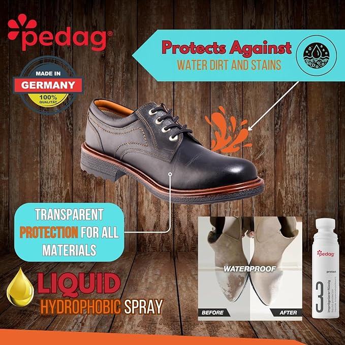 pedag Liquid Waterproofer, safe for indoor use with sponge appicator, 2.5 Ounces