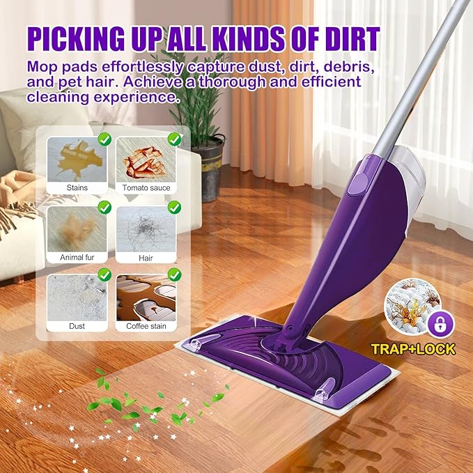 100 Pack Disposable Wetjet Pads Refills for Swiffer Wet Jet Mops, 4 Layers Thickened | Super Heavy-Duty Absorbent | Stickiness, Absorbent for Household Cleaning & Suit All Multi-Surface