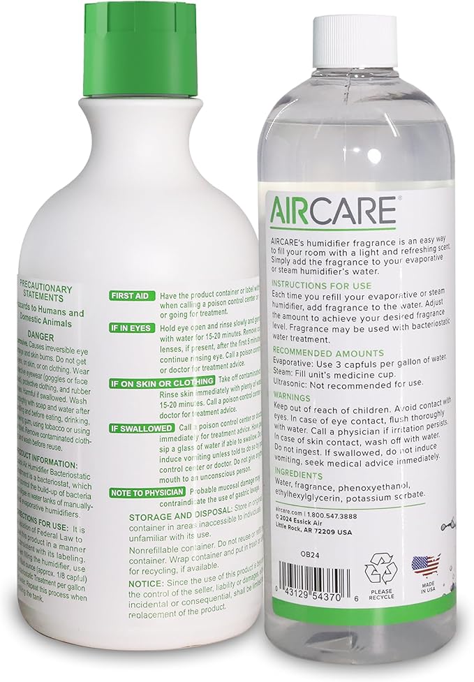 Ocean Breeze Humidifier Fragrance and Bacteriostat Combo Pack