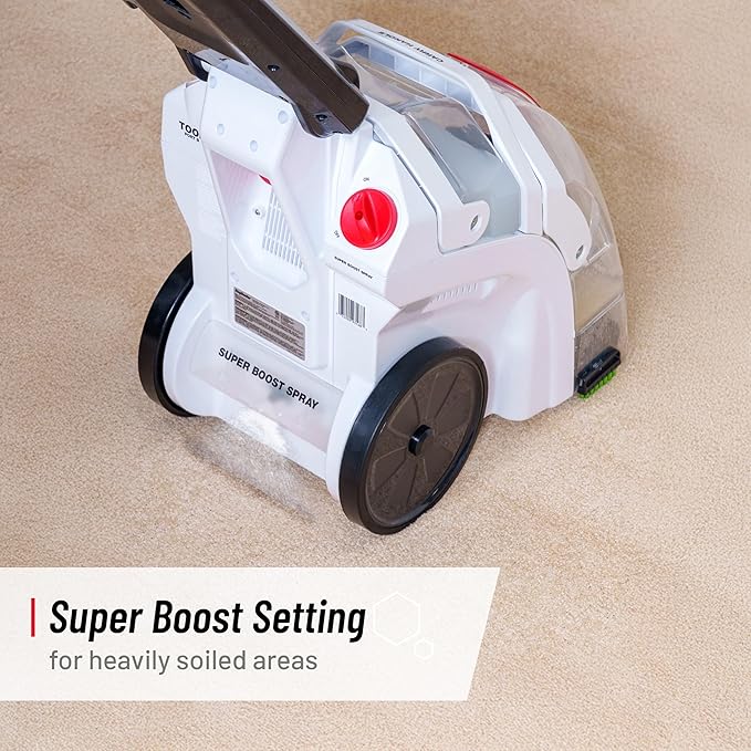 Rug Doctor Pet TruDeep CleanerTM, Pet Upholstery Tool, Best-In-Class Suction Power, Dual Cross-Action Brush Technology for One-Pass Cleaning, Professional-Grade Carpet Cleaner
