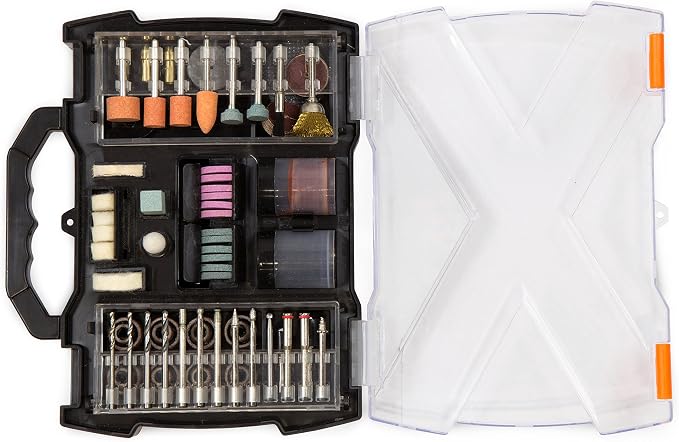 WEN 230151A 150-Piece Rotary Tool Accessory Kit with Carrying Case