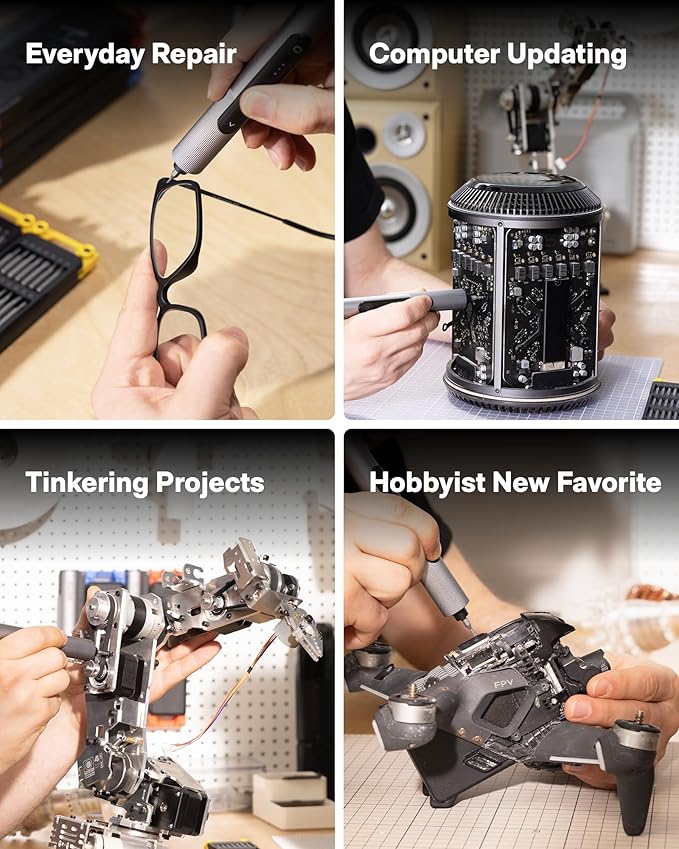 HOTO AutoCare Air Duster & SNAPBLOQ™ Mini Electric Screwdriver