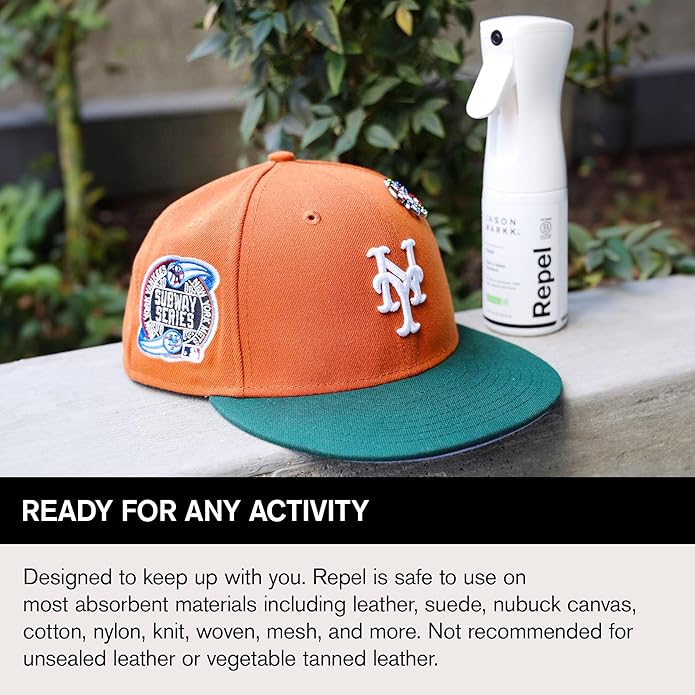 Jason Markk Repel Spray & Quick Clean Kit Shoe Cleaner, Ready-To-Use Foam with Delicates Brush, Protect with Water & Stain Repellent Spray, Non-Aersol, Ideal for Footwear, Safe for Leather, Suede, Nub