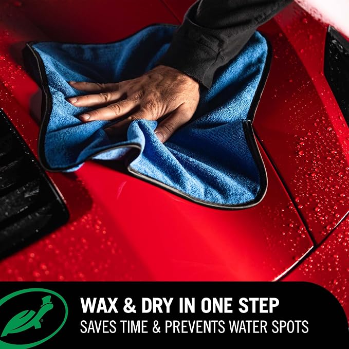 Turtle Wax Hybrid Solutions Ceramic Wet Wax, Spray on Car Wax for 1-Step High Gloss Shine and Ceramic Coating Protection for Paint, Wheels,Glass and More, Extreme Water Beading, 26 oz (Pack of 2)