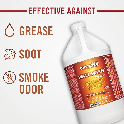 Wall Wash Degreaser and Cleaner with Zep Foaming Wall Cleaner, 18 oz