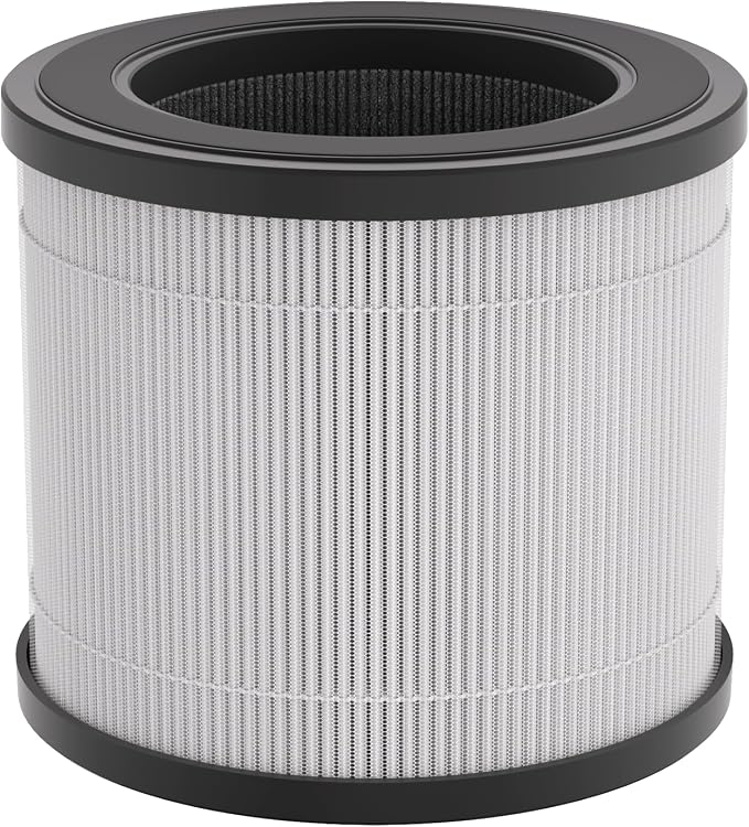 FULMINARE PU-T10 Air Purifiers Replacement, H13 HEPA Air purifiers for Bedroom,Pets, Office, Portable Small Air Filters Quiet Air Cleaner Filtering Out 99.97% 0.01 Microns, Smoke, Particles