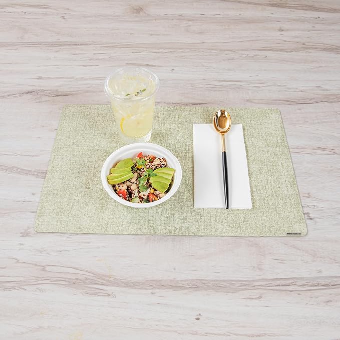 Restaurantware-Moderna 7.75 Inch Fancy Flatware, 50 Durable Plastic Flatware - With Black Handle For Grip, Heavy-duty, Gold Plastic Spoons, Easily Disposable Or Restaurants
