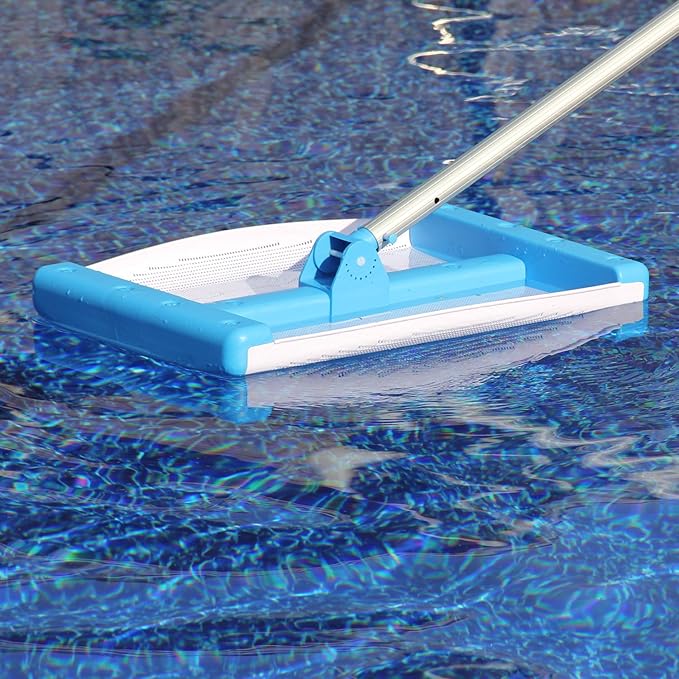 GLID2000 Glider Floating Pool Skimmer Pool Leaf Skimmer Net (Pole not Included)
